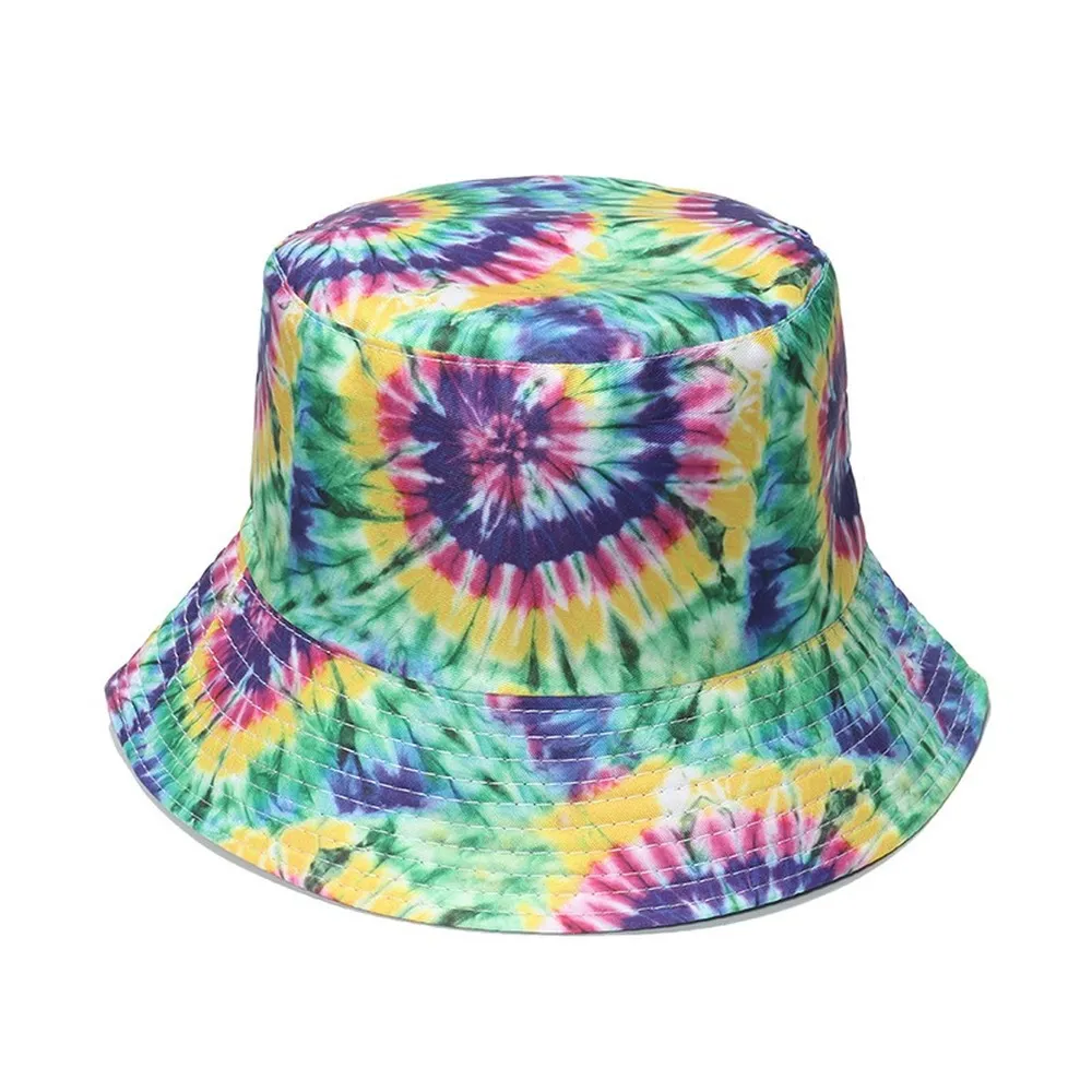 NEWBLOM Firework Printed Tie-dye Sun Hat