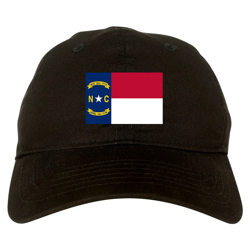 North Carolina State Flag NC Chest Mens Dad Hat