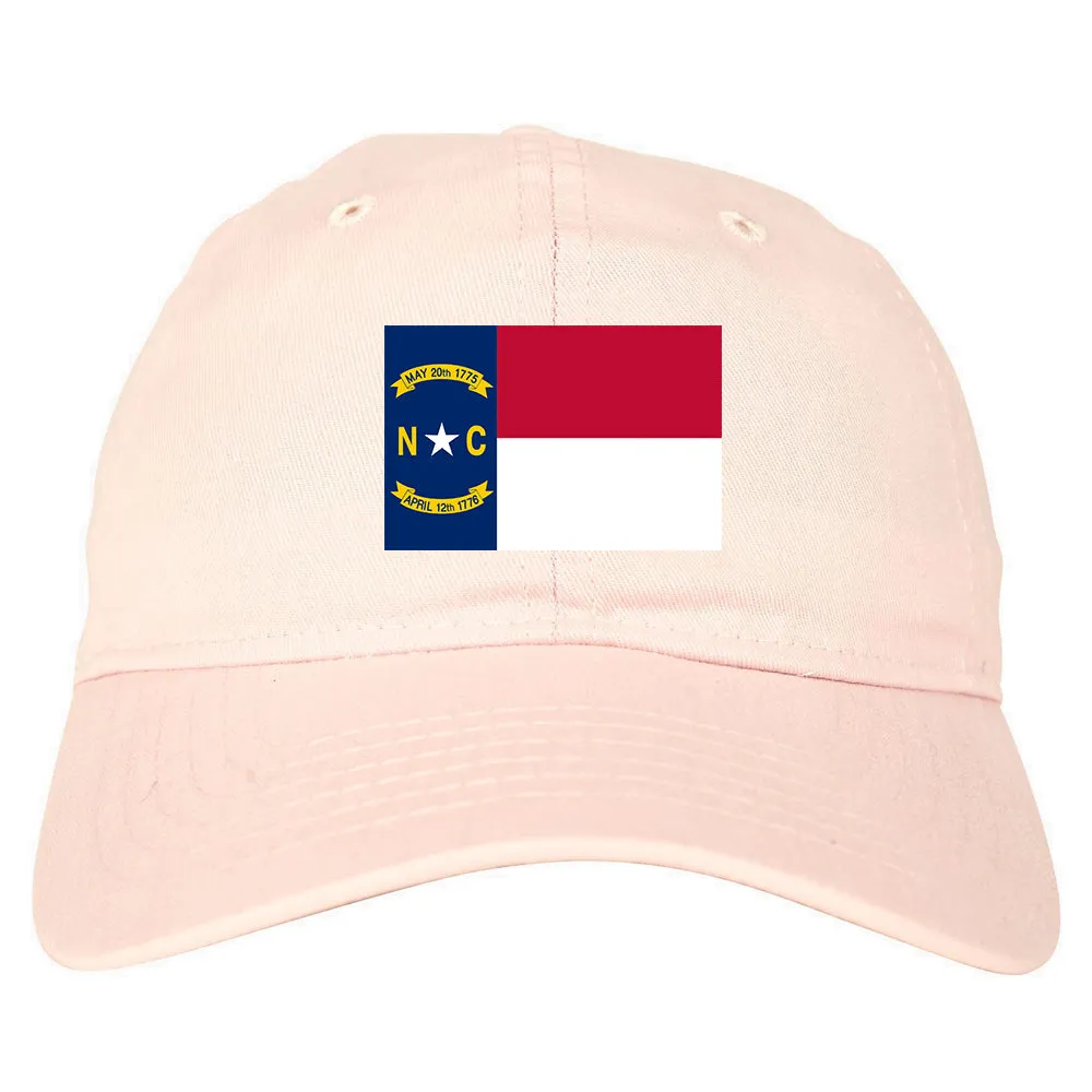 North Carolina State Flag NC Chest Mens Dad Hat