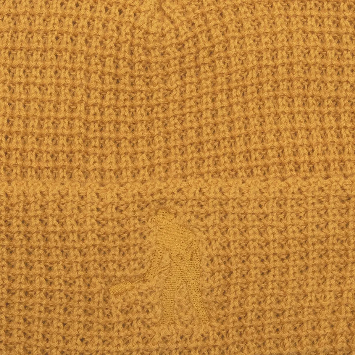 Passport Organic Waffle Knit Beanie - Marigold