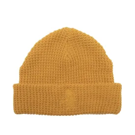 Passport Organic Waffle Knit Beanie - Marigold