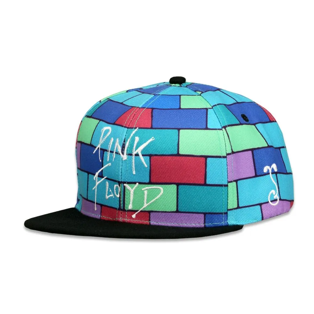 Pink Floyd The Wall Blue Snapback Hat