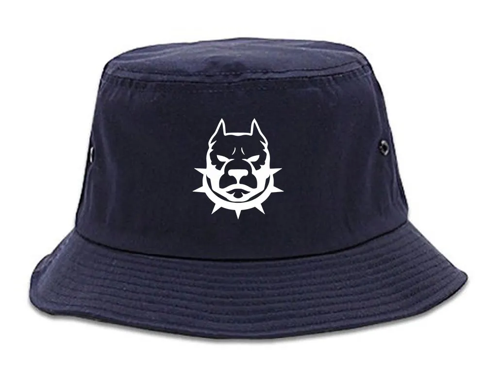 Pitbull Dad Mens Bucket Hat