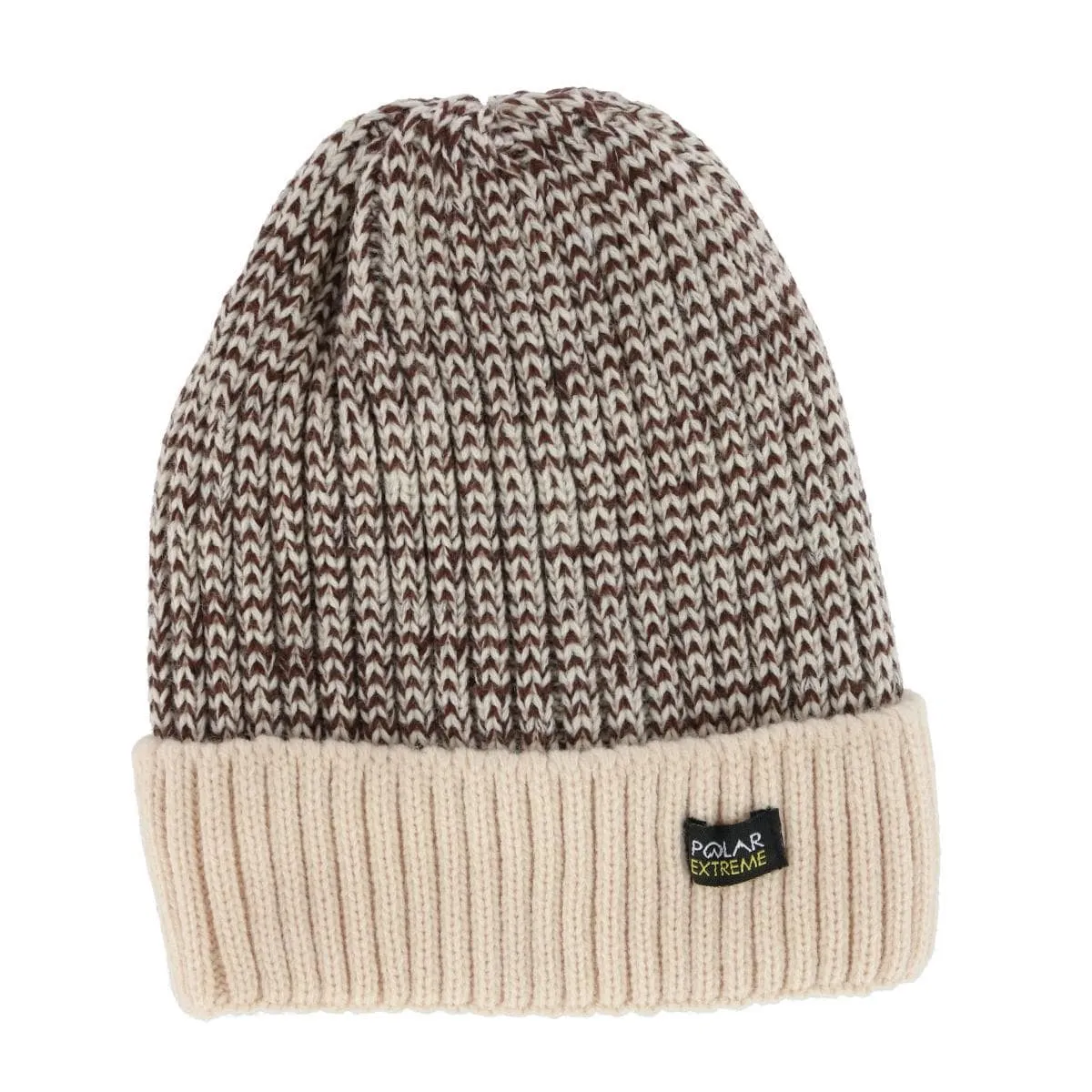 Polar Extreme Boy's Insulated Thermal Marled Knit Winter Cuff Beanie