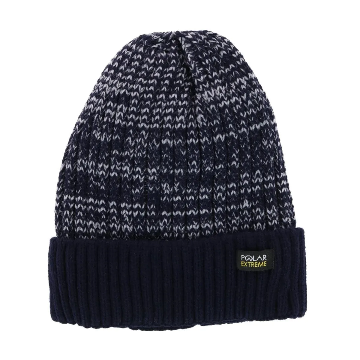 Polar Extreme Boy's Insulated Thermal Marled Knit Winter Cuff Beanie