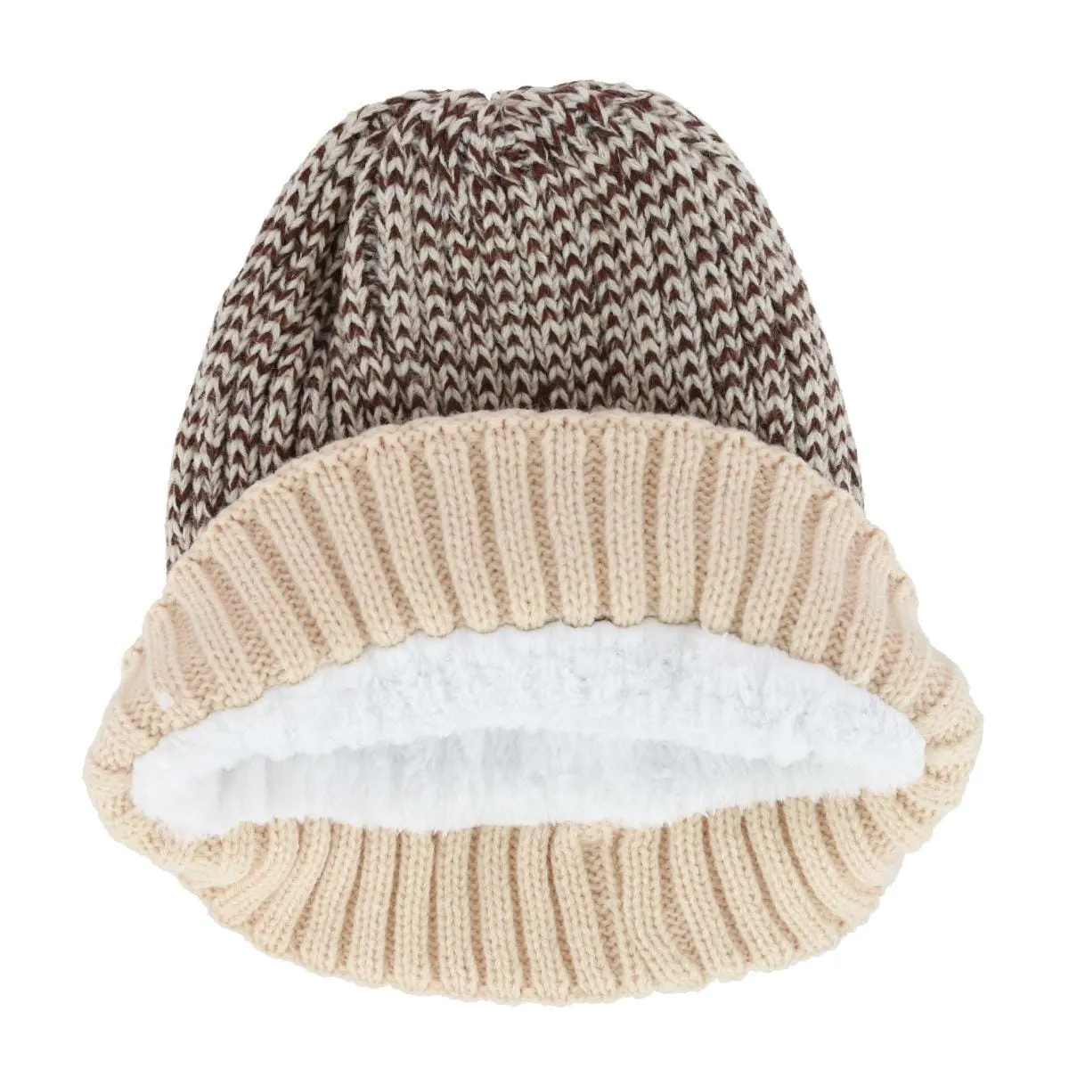 Polar Extreme Boy's Insulated Thermal Marled Knit Winter Cuff Beanie