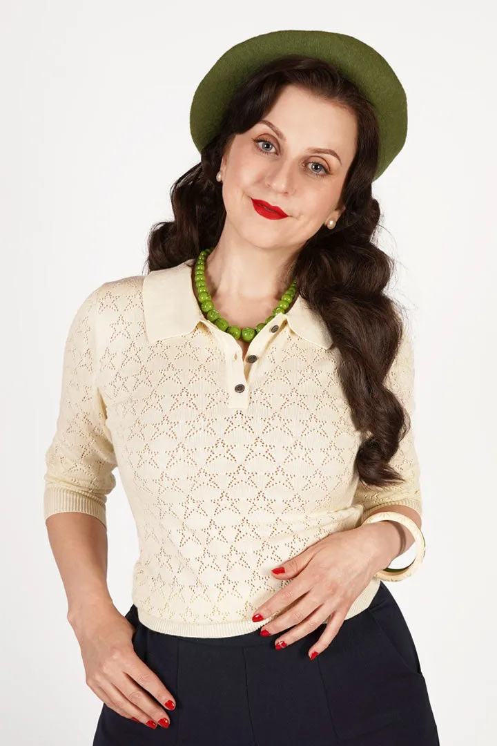 Pure Wool Beret Hat in Sage Green