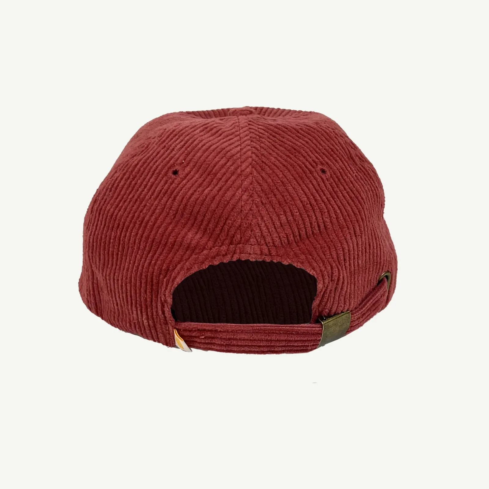 Rad Dad Pinch Front Cord Cap - Eco Red