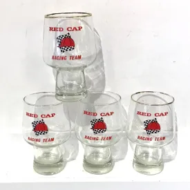 Red Cap Racing Team Beer Glasses