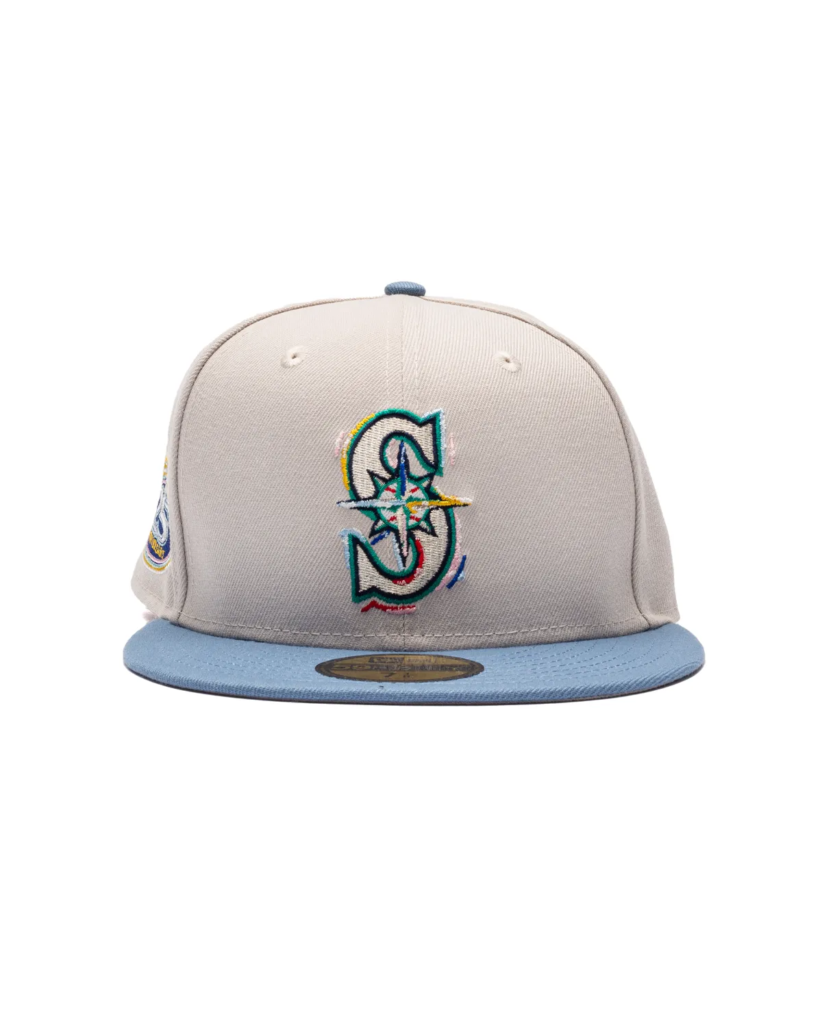 Seattle Mariners Color Brush Fitted Hat