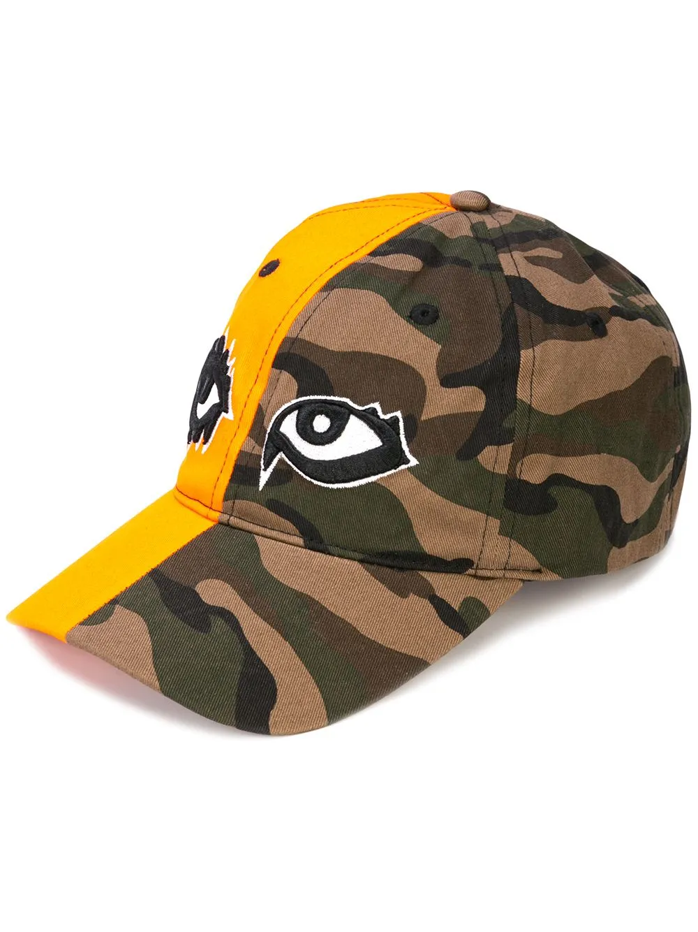 SIGNATURE EYES DAD HAT CAMO/ ORANGE