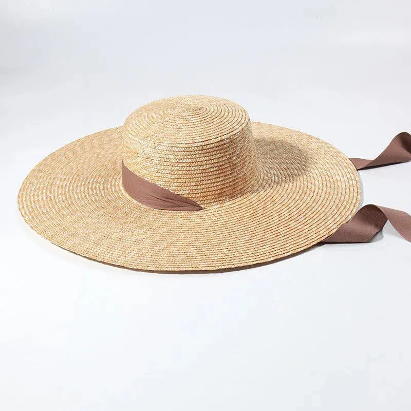 Soleia – Wide-brim straw – Summer straw hat