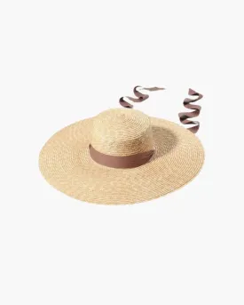 Soleia – Wide-brim straw – Summer straw hat