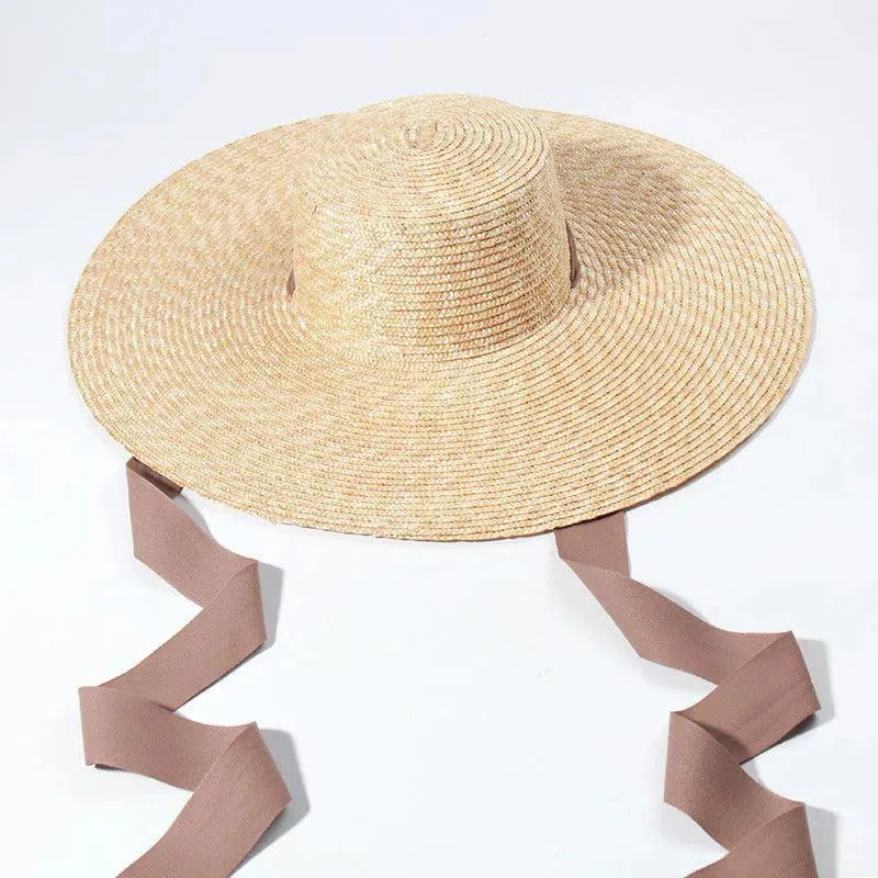 Soleia – Wide-brim straw – Summer straw hat