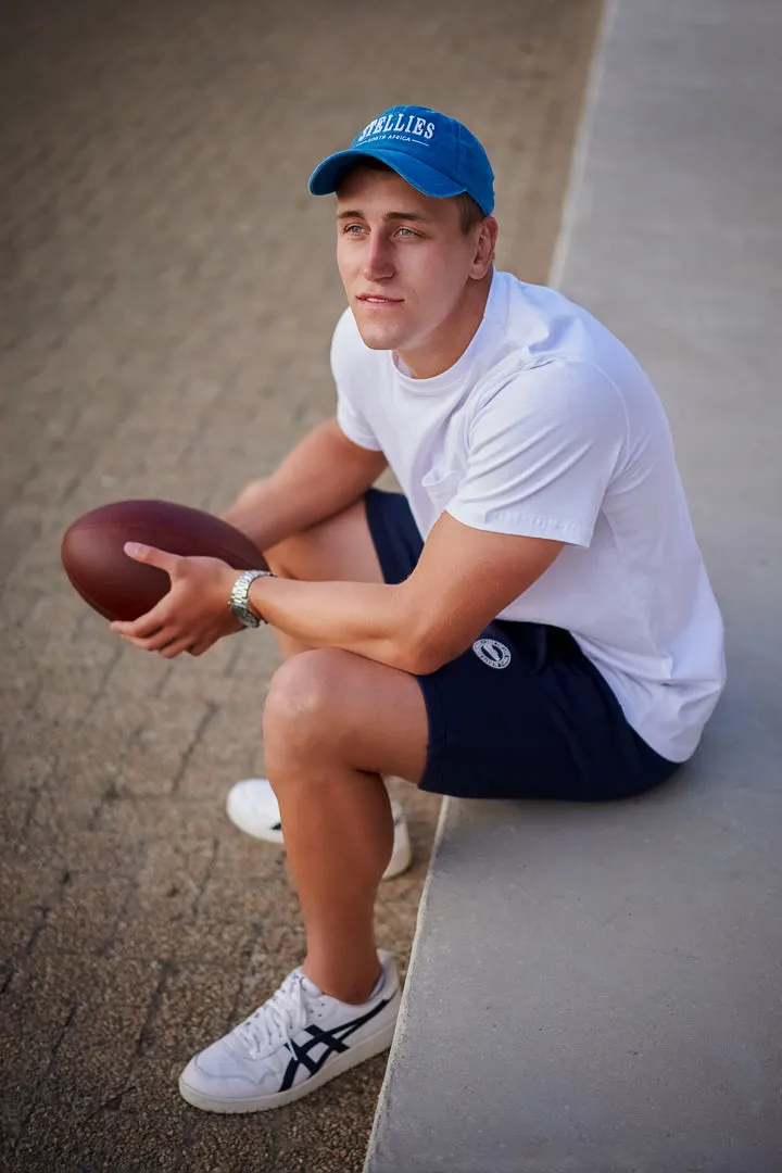 Stone-Washed Dad Cap in Aqua