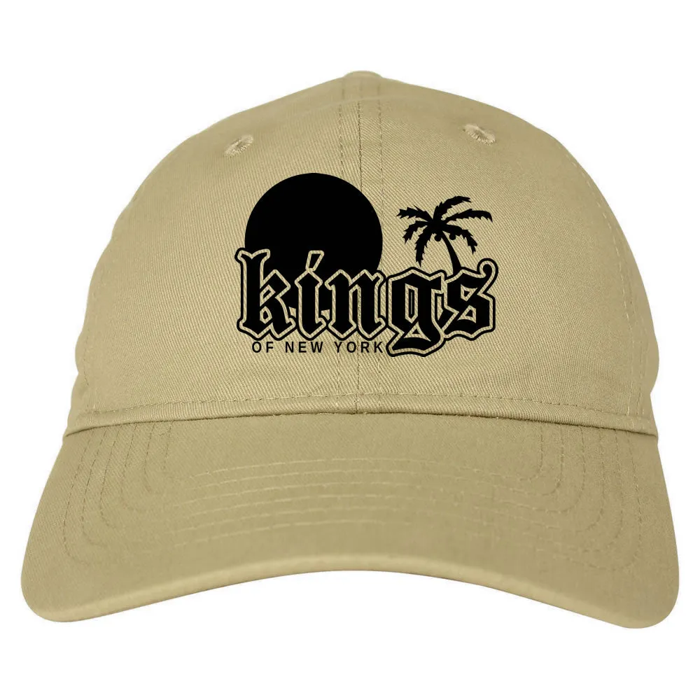 Sunsets And Palm Trees Mens Dad Hat Baseball Cap