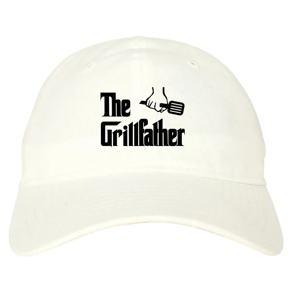 The Grillfather BBQ Dad Grill Mens Dad Hat