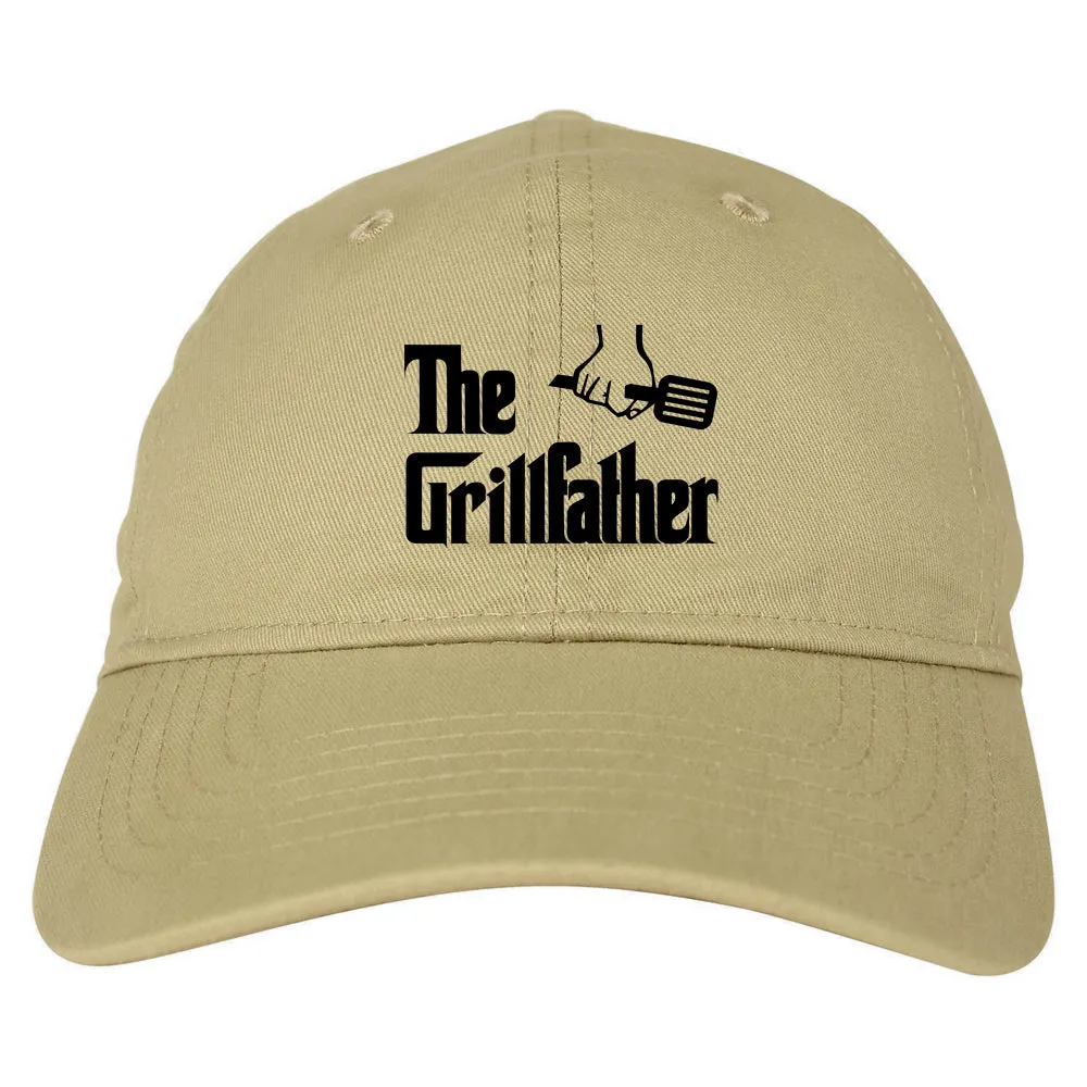 The Grillfather BBQ Dad Grill Mens Dad Hat