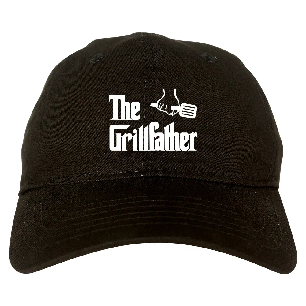 The Grillfather BBQ Dad Grill Mens Dad Hat