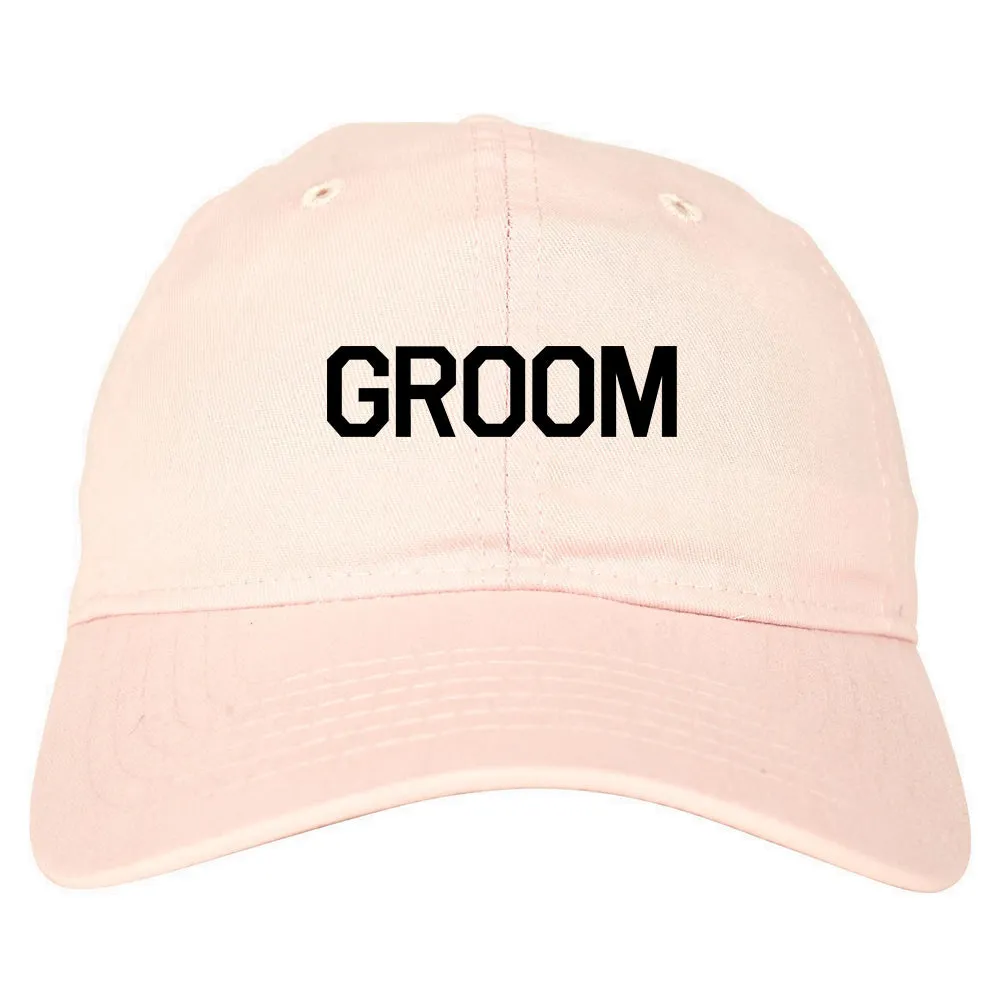 The Groom Bachelor Party Mens Dad Hat Baseball Cap