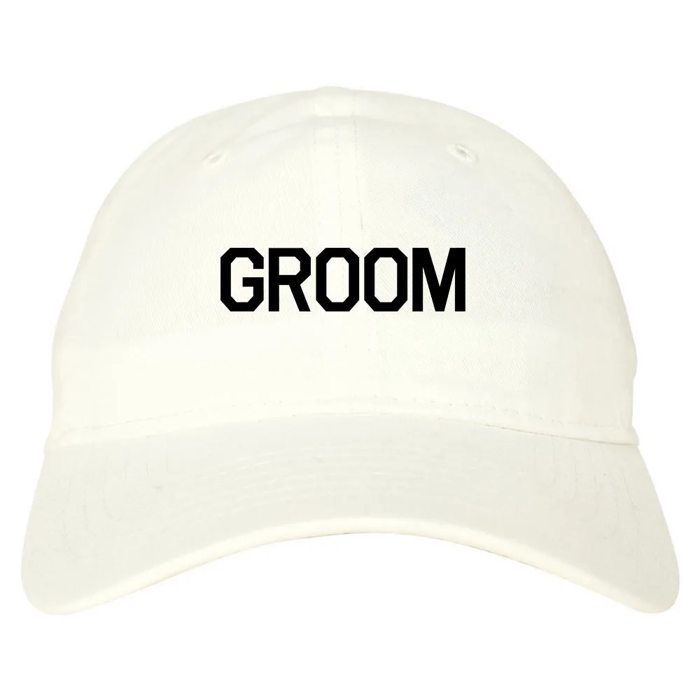 The Groom Bachelor Party Mens Dad Hat Baseball Cap