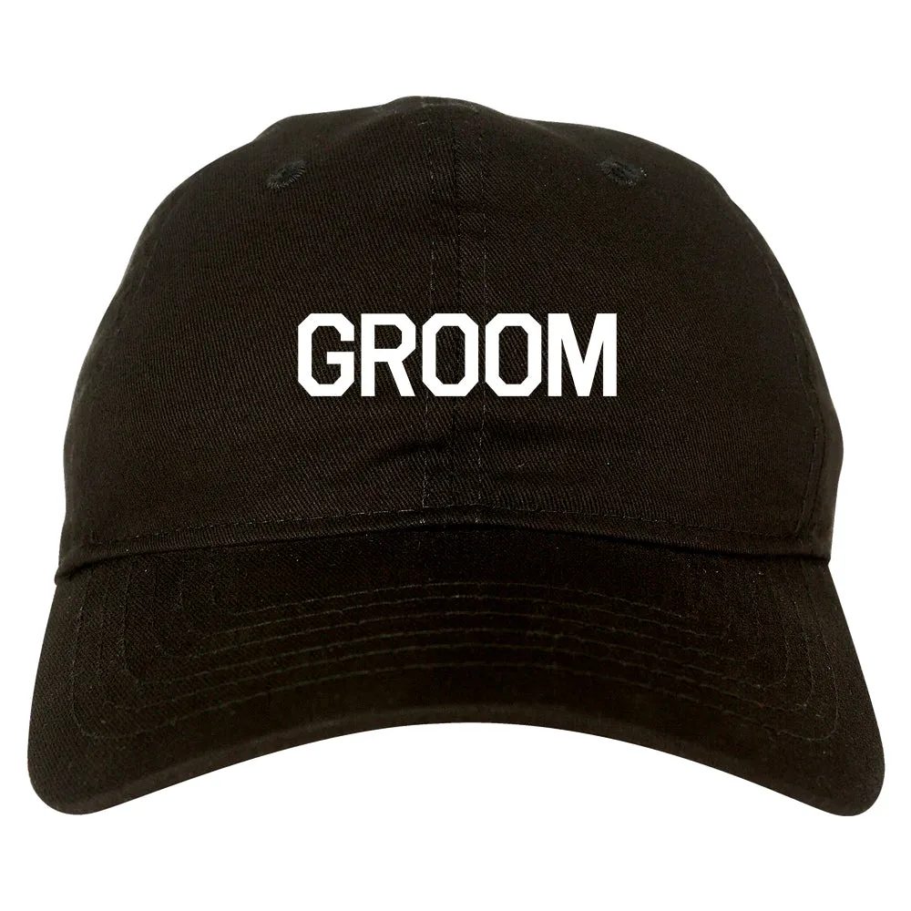 The Groom Bachelor Party Mens Dad Hat Baseball Cap