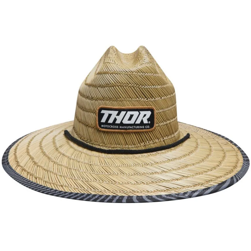 Thor Branded Straw Beach Hat