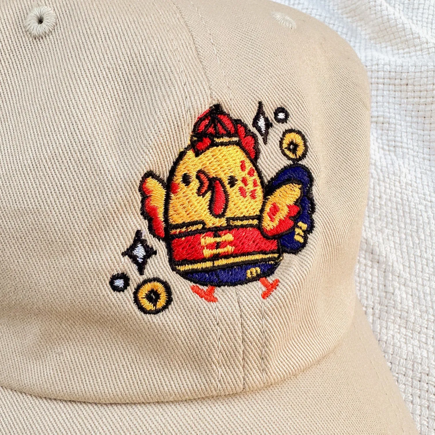 Year of the Rooster Embroidered Cap